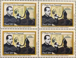 C 3080 Selo Padre Landell de Moura Comunicacao Ciencia 2011 Quadra