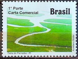C 3113 Selo Despersonalizado Piaui Turismo 2011 Delta do Parnaiba