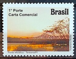 C 3115 Selo Despersonalizado Piaui Turismo 2011 Ponte Metalica Arquitetura