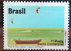 C 3123 Selo Despersonalizado Piaui Turismo 2011 Praia de Barra Grande