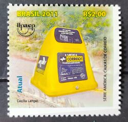 C 3136 Selo Caixas Postais UPAEP 2011 Atual