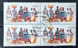 C 3151 Selo Relacoes Diplomaticas Brasil Belgica Acaraje Gastronomia 2011 Quadra CBC Brasilia