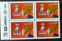 C 3289 Selo Candomble Ile Axe Opo Afonja 2013 Quadra Vinheta Correios