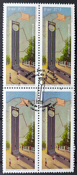 C 3300 Selo Marco Zero Amapa Macapa 2013 Quadra CBC AP Macapa