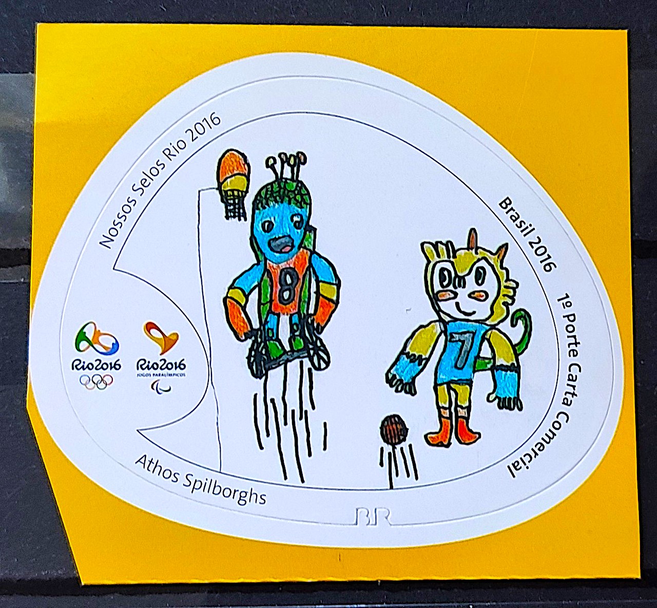 Nossos Selos Rio 2016 Jogos Olímpicos e Paralímpicos - ColeçãoVirtual