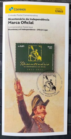 Edital 2022 07 Bicentenario da Independencia Marca Oficial Espada Sem Selo