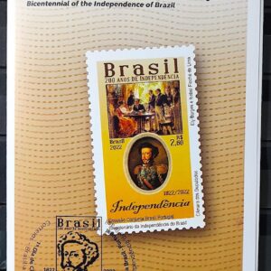 Edital 2022 09 Bicentenario da Independencia Dom Pedro Portugal Sem Selo