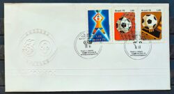Envelope FDC 146 1978 Futebol Argentina CBC Olho de Boi 1