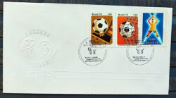 Envelope FDC 146 1978 Futebol Argentina CBC Olho de Boi 2