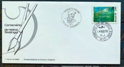 Envelope FDC 157 1978 Heliios Seelinger Jandadeiros Arte CBC e CPD RJ