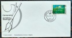 Envelope FDC 157 1978 Heliios Seelinger Jandadeiros Arte CPD MG