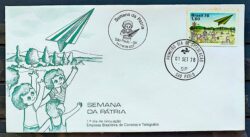 Envelope FDC 159 1978 Semana da Patria CBC e CPD SP 1