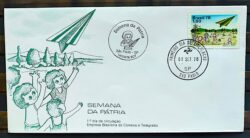 Envelope FDC 159 1978 Semana da Patria CBC e CPD SP 2