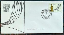 Envelope FDC 161 1978 Supremo Tribunal Federal Direito Justica CPD SP 1