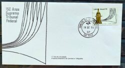Envelope FDC 161 1978 Supremo Tribunal Federal Direito Justica CPD SP 2