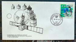 Envelope FDC 163 1978 Satelite Intelsat Comunicacao CPD SP 1