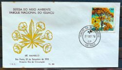 Envelope PVT 1978 Parque do Iguacu Meio Ambiente Ipe CBC e CPD PR