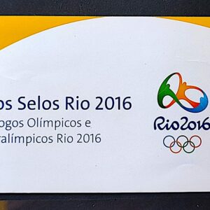 Vinheta do Selo Nossos Selos Rio 2016 Olimpiadas Paralimpiadas