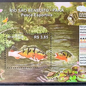 B 151 Bloco Rio Sao Benedito Peixe Ave Passaro Pesca 2009