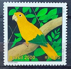 C 2272 Selo 500 Anos Descobrimento do Brasil 2000 Ararajuba