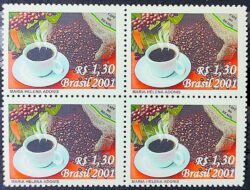 C 2435 Selo Cafe Bebida Gastronomia 2001 Quadra