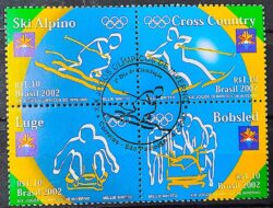 C 2441 Selo Jogos Olimpicos de Inverno Esporte 2002 CBC SP