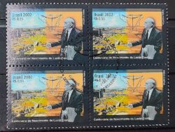 C 2445 Selo Lucio Costa Arquitetura Brasilia 2002 Quadra CBC DF