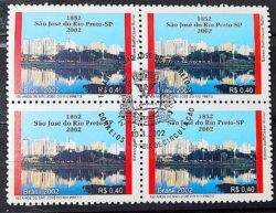 C 2447 Selo Sao Jose do Rio Preto 2002 Quadra CBC SP