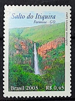 C 2509 Selo Salto do Itiquira Cachoeira Formosa Goias 2003