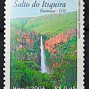 C 2509 Selo Salto do Itiquira Cachoeira Formosa Goias 2003