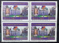 C 2523 Selo Escola Santo Inacio Educacao Religiao 2003 Quadra