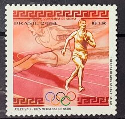 C 2577 Selo Olimpiadas Atenas Atenas Atletismo 2004