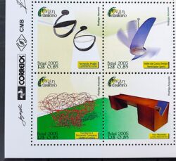 C 2636 Selo Design Brasileiro 2005 Vinheta Correios