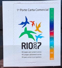C 2650 Selo Jogos Pan Americanos Rio de Janeiro Esporte 2006