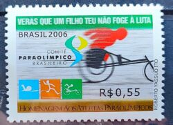 C 2651 Selo Atletas Paraolimpicos Paralimpiadas 2006