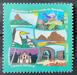 C 2660 Selo Arquipelago Fernando de Noronha Turismo Igreja Mergulho 2006