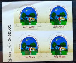 C 2662 Selo Natal Caixa Postal 2006 Quadra 1