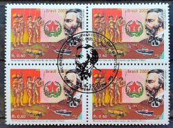 C 2701 Selo Teofilo Ottoni Navio Indio 2007 Quadra CBC MG