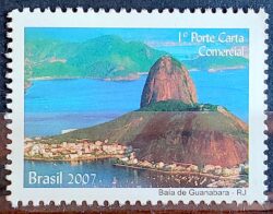 C 2704 Selo Despersonalizado Rio de Janeiro Turismo 2007 Baia da Guanabara