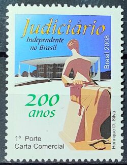 C 2733 Selo Judiciario Independente Justica Direito Brasilia 2008