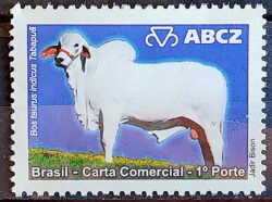 C 2792 Selo Despersonalizado EXPOZEBU ABCZ Gado Boi Vaca 2009 Tabaqua