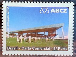 C 2800 Selo Despersonalizado EXPOZEBU ABCZ Gado Boi Vaca 2009 Parque de Exposicoes