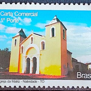 C 2805 Selo Despersonalizado Tocantins Turismo 2009 Igreja da Matriz Natividade