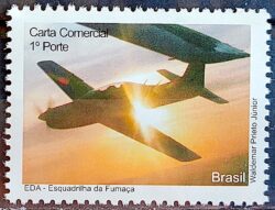 C 2817 Selo Despersonalizado Esquadrilha da Fumaca 2009 Aviao Militar