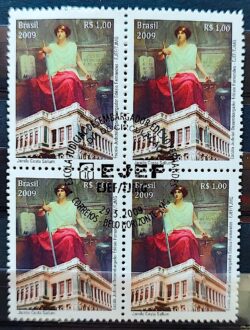 C 2821 Selo Escola Judicial Desembargador Edesio Fernandes Direito 2009 Quadra CBC RJ