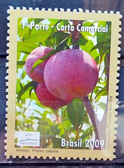 C 2827 Selo Circuito das Frutas Ameixa 2009