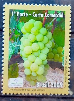 C 2829 Selo Circuito das Frutas Uva Niagara 2009