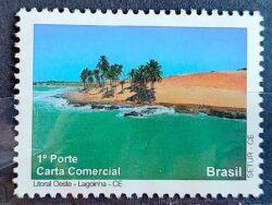 C 2861 Selo Despersonalizado Ceara Turismo 2009 Litoral Oeste Lagoinha