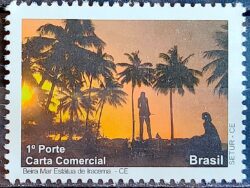 C 2865 Selo Despersonalizado Ceara Turismo 2009 Estatua de Iracema