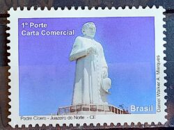 C 2867 Selo Despersonalizado Ceara Turismo 2009 Padre Cicero Juazeiro do Norte